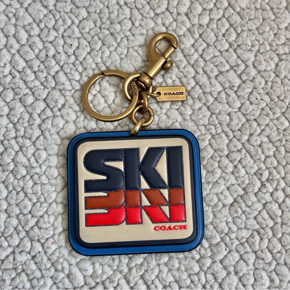 Coach Retail Ski Patch Collection Bagcharm